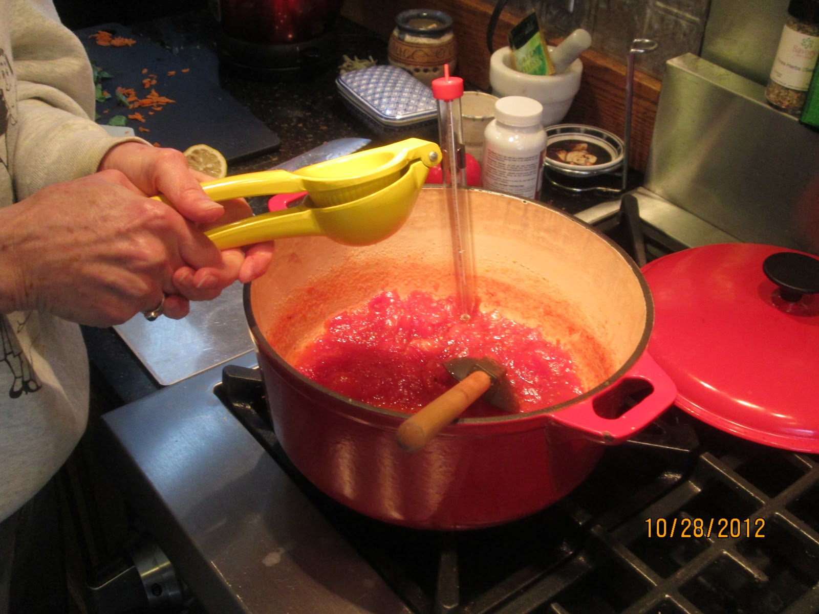 Cooking with Barry & Meta Tomato Jam w/ Rosemary Cookies a Ks. 4H