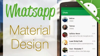 Download WhatsApp Material Design