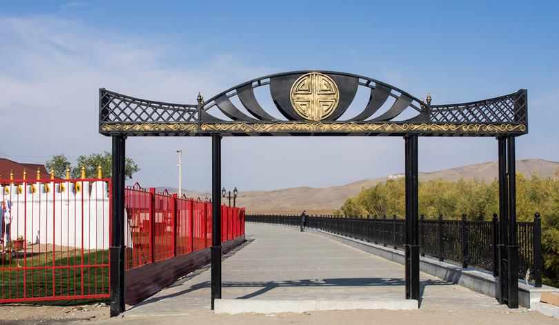 Kyzyl, the geographical center of Asia