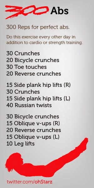 hover_share weight loss - 300 reps for perfect abs