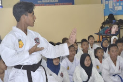 Puluhan Karateka Inkanas Bondowoso Ujian Kenaikkan Tingkat  