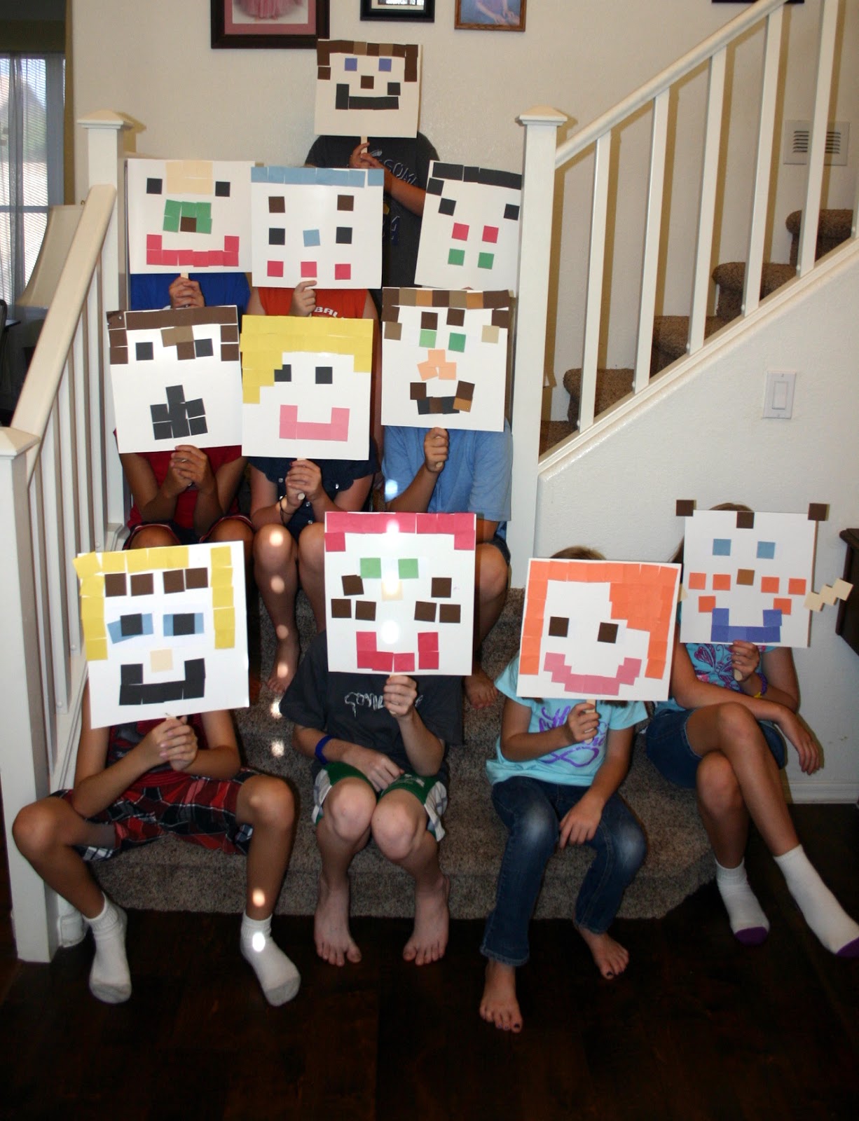 Scrapbooking and Other Tidbits: Epic Minecraft Birthday Party