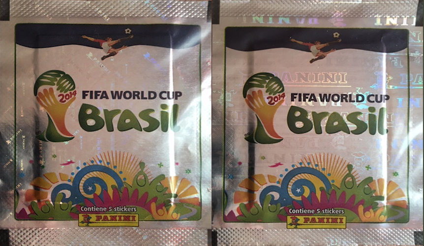 Copa Mundial FIFA 2014 pegatinas números 540-599 Panini Brasil Brasil pegatinas Láminas