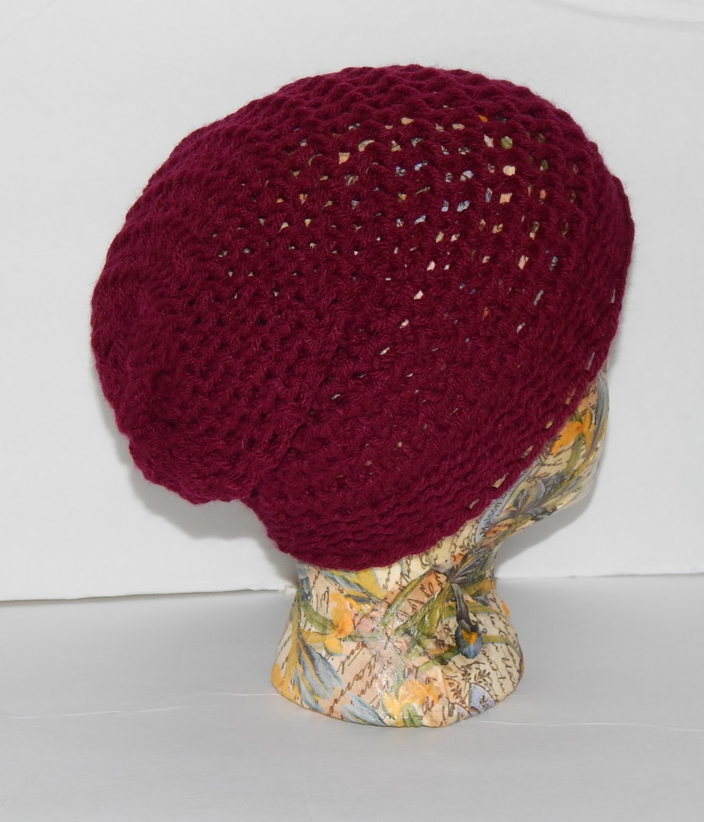 Jovial Knits Loom Knit Slouchy Hat Bea's Easy Beanie