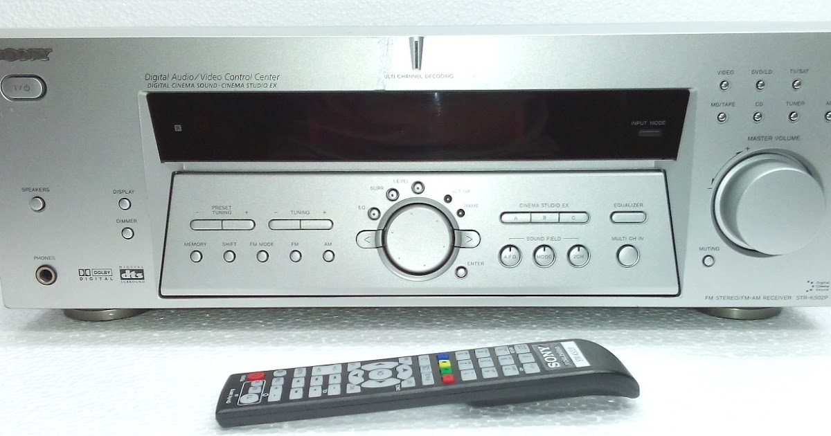 BARANG BARANG ELEKTRIK TERPAKAI DAN RARE Amplifier SONY Model STRK502P