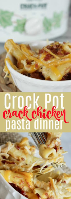 Crock Pot Crack Chicken Pasta