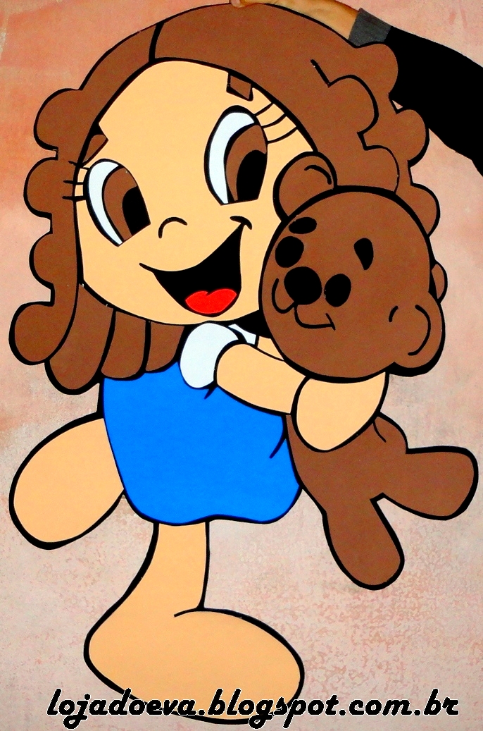 ARTESANATO EM E.V.A TURMINHA DIANTE DO