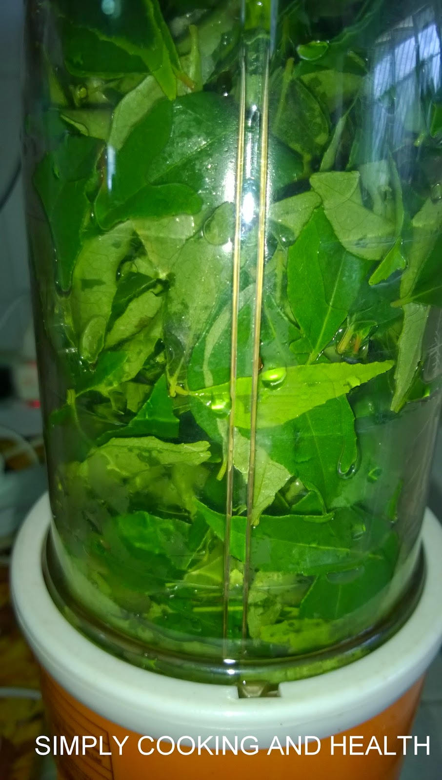 Simply Cooking and Health Curry leaves sauce