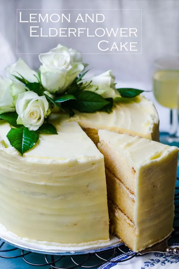 Lemon and Elderflower Cake is a showstopper and celebratory cake of 2018.