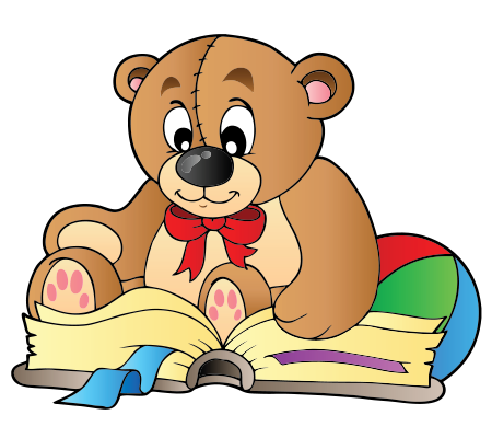Bookish bear