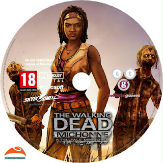 The Walking Dead Michonne A Telltale Miniseries - Disk Label