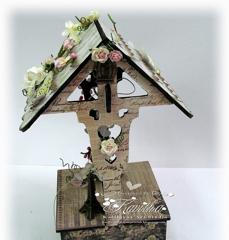 Kalalayaa's Art Stuido: Kaisercraft MDF wishing well