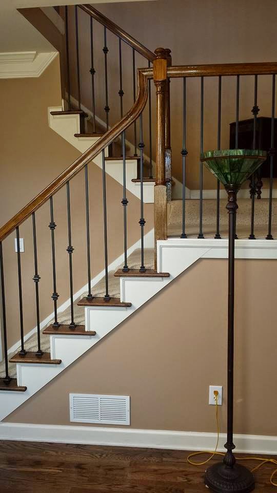 iron baluster installation woodstock