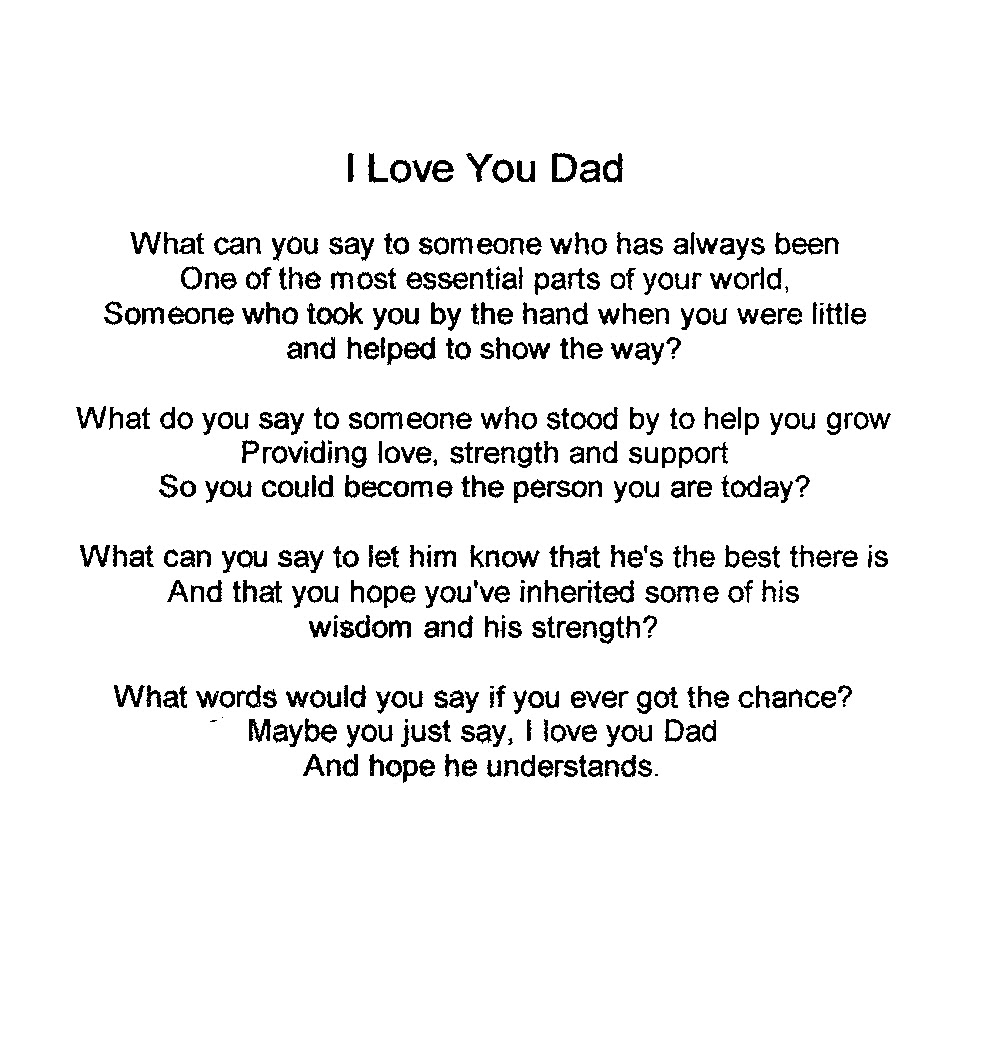 I Love You Dad Quotes. QuotesGram