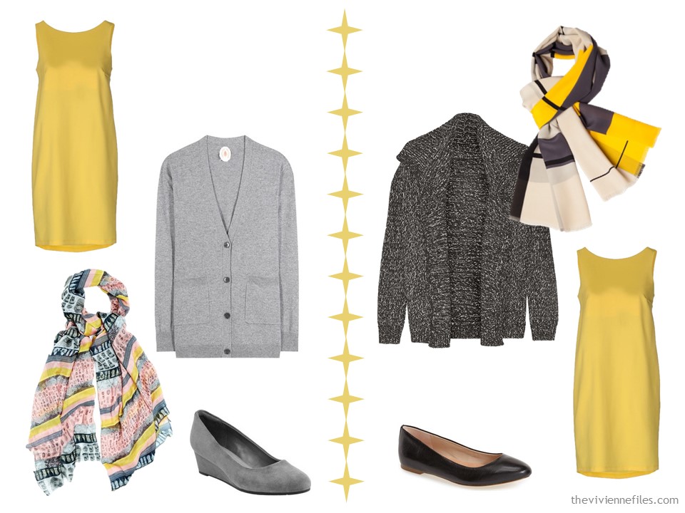 One Yellow Dress in a Capsule Wardrobe 14 Ways to Wear It The