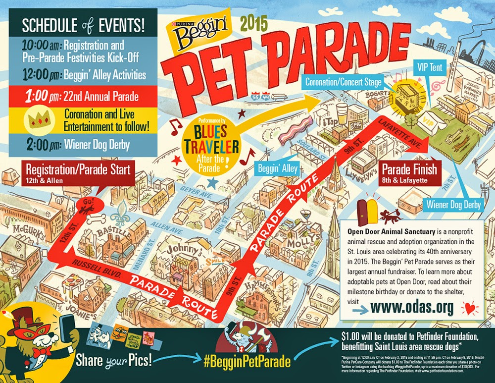 Zettwoch's Suitcase Beggin' Pet Parade 2015!
