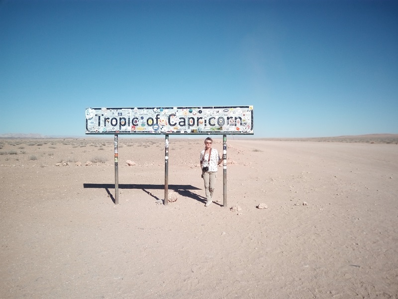 TROPICO DE CAPRICORNIO NAMIBIA