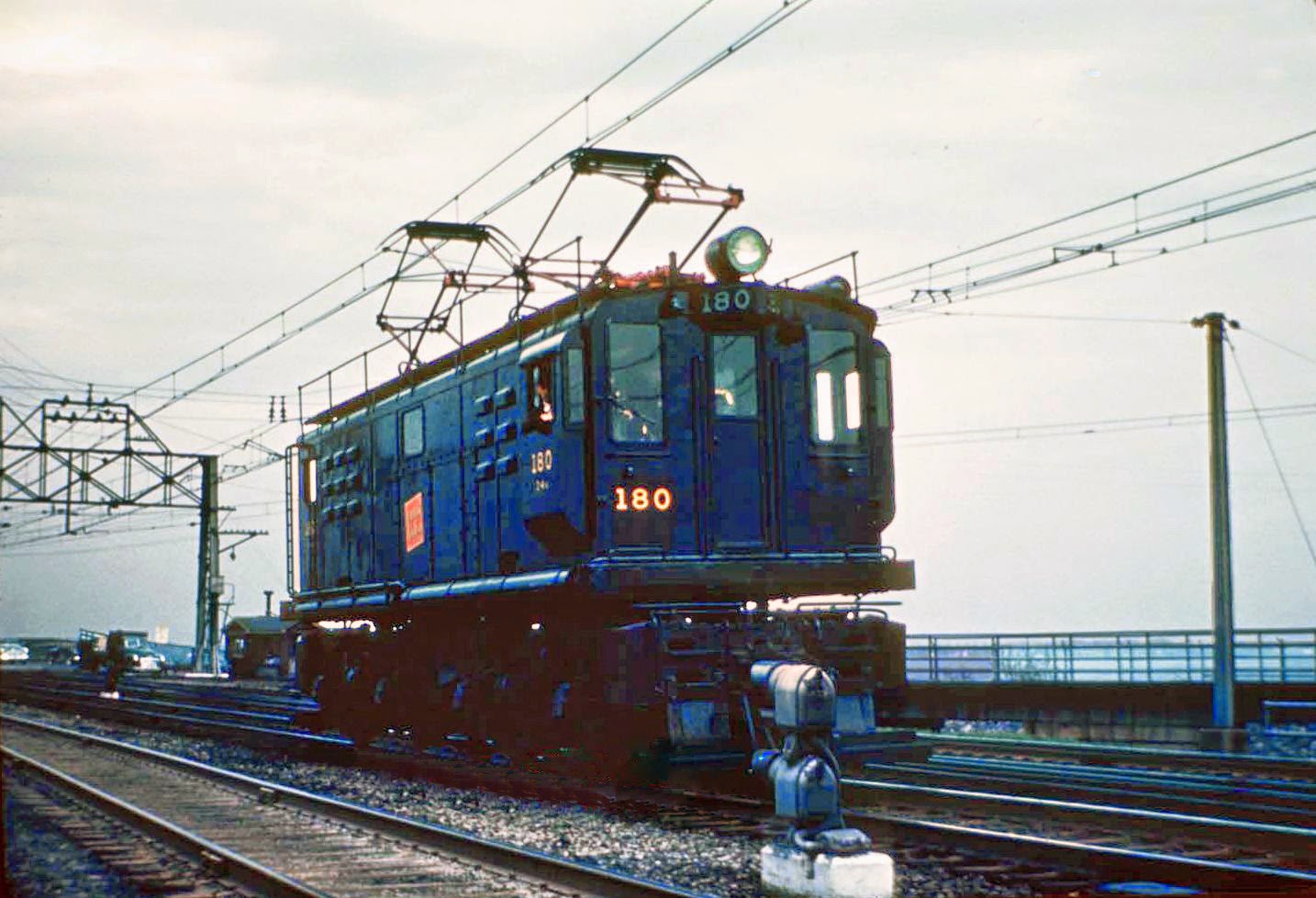 transpress nz Canadian National box cab electric near Montréal