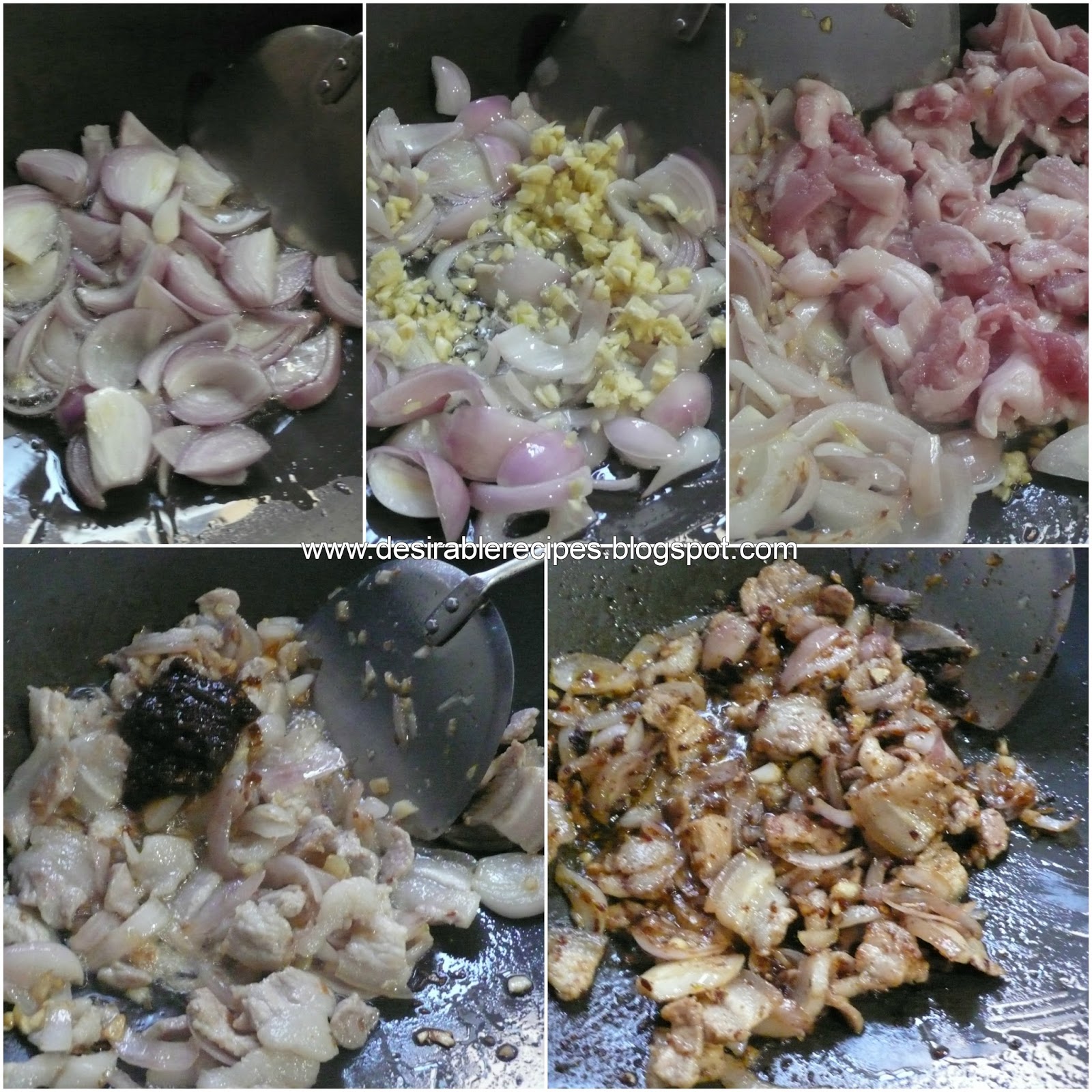 Stir Fried Pork Belly with XO Sauce