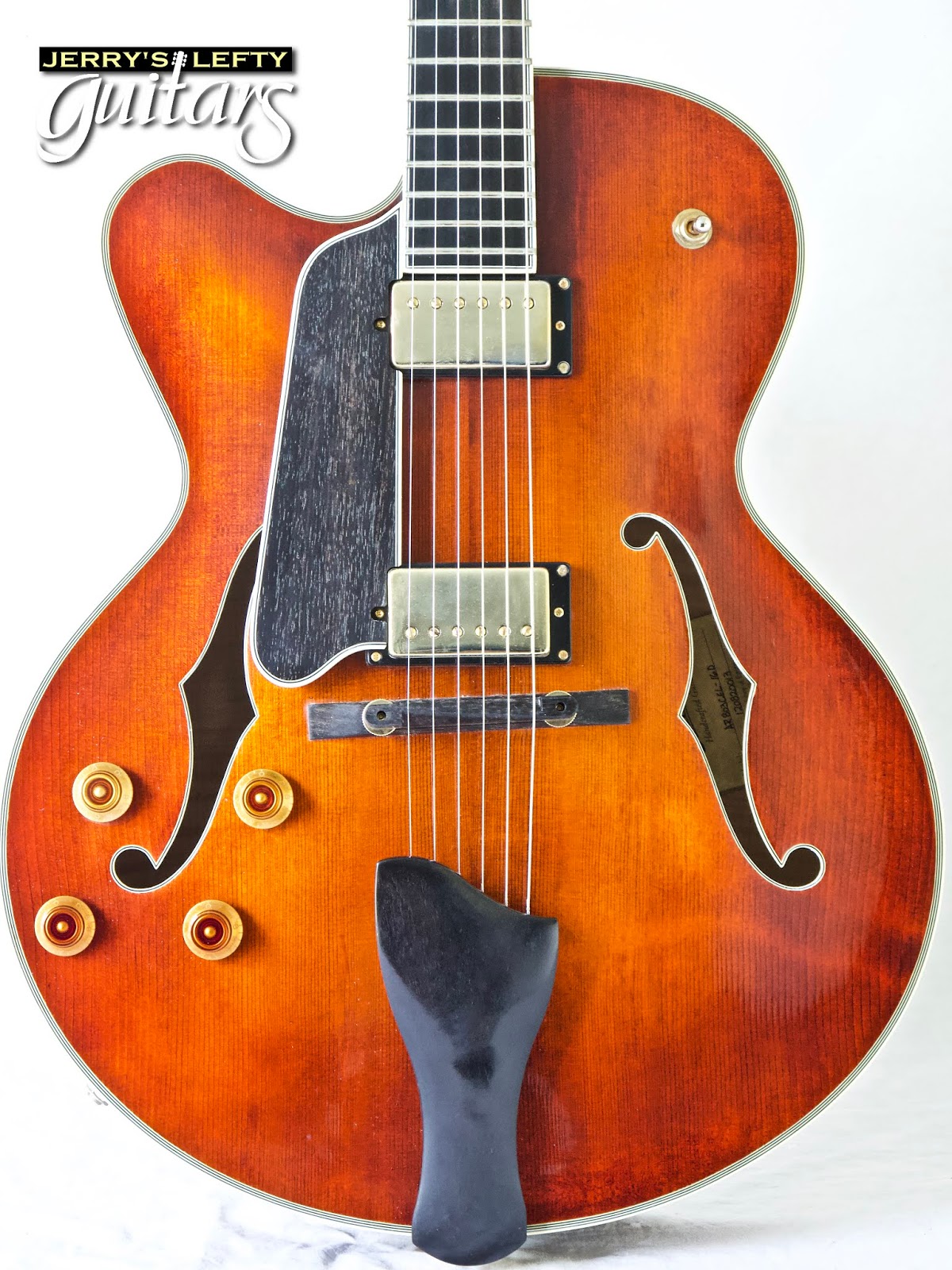 Jerry's Lefty Guitars newest guitar arrivals. Updated weekly! 2012