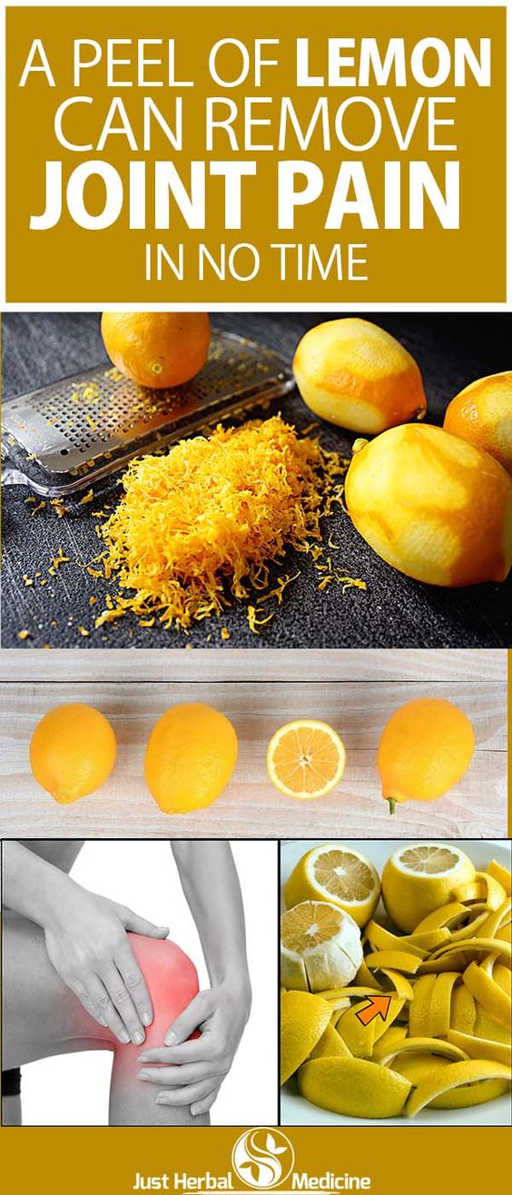 A Peel of Lemon Can Remove Joint Pain In No Time Fitness Fiesta