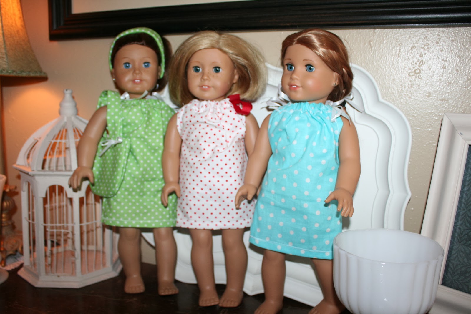 Blessed Beyond Measure... American Girl Doll Pillow Case Dresses!