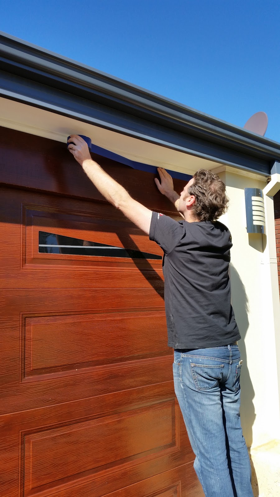 Jarrah Jungle DIY Painting The Eaves Around The House