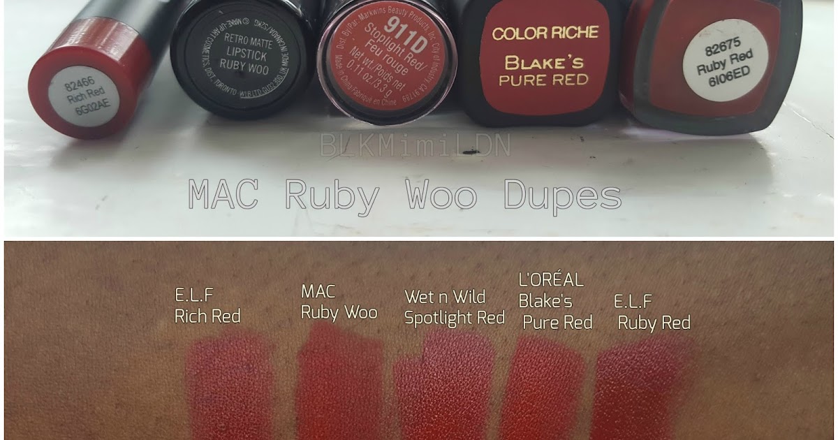 ruby woo dupes