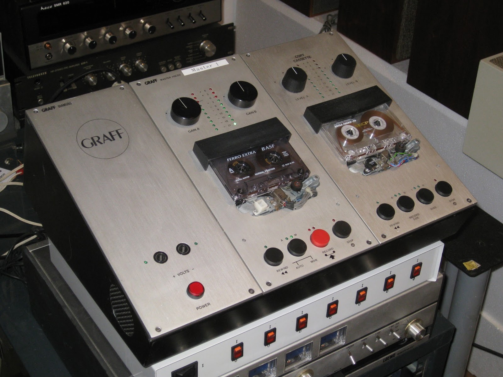 Infrequent Sound [sex.tex] technology Graff Gem Audio Cassette Duplicator
