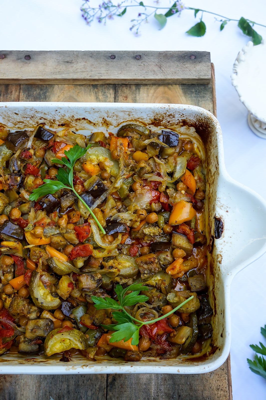 Oven roasted vegetable medley