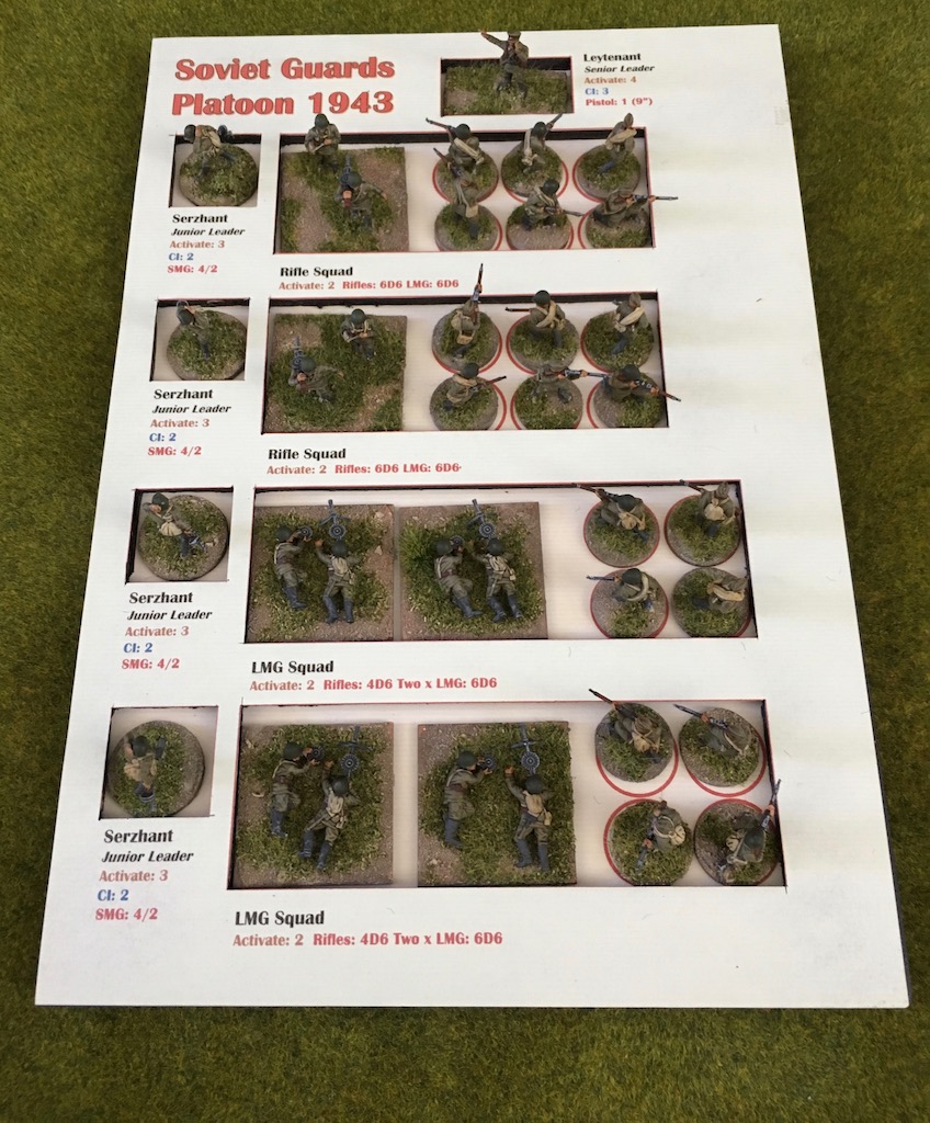 The Tactical Painter: Chain of Command Platoon Boards