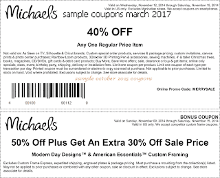 Michaels coupons for march 2017