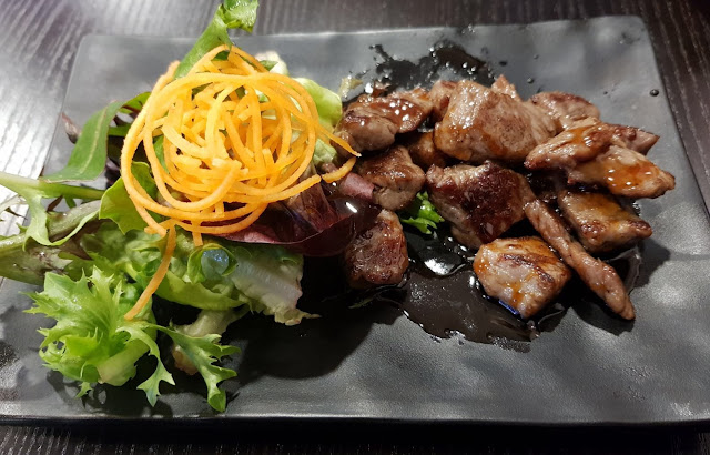 Okami Japanese Restaurant, Camberwell, beef teriyaki