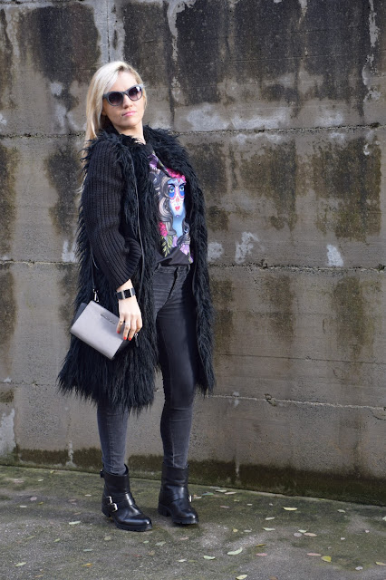 jeans skinny neri come abbinare i jeans skinny neri outfit dicembre 2016 outfit invernali mariafelicia magno fashion blogger colorblock by felym fashion blog italiani fashion blogger italiane blogger italiane di moda web influencer italiane