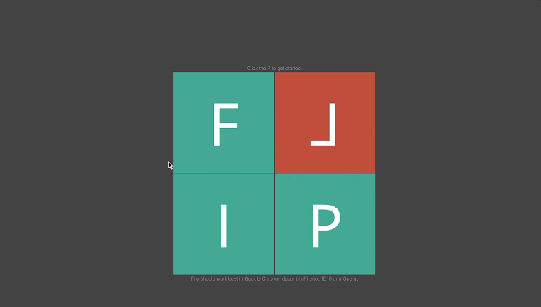 Flip - card memory game.