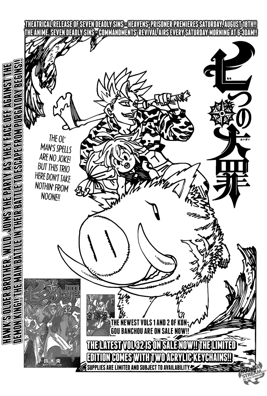The Seven Deadly Sins Revival Of The Commandments Drole Seven Deadly Sins Chapter 272 Seven Deadly Sins Manga Online