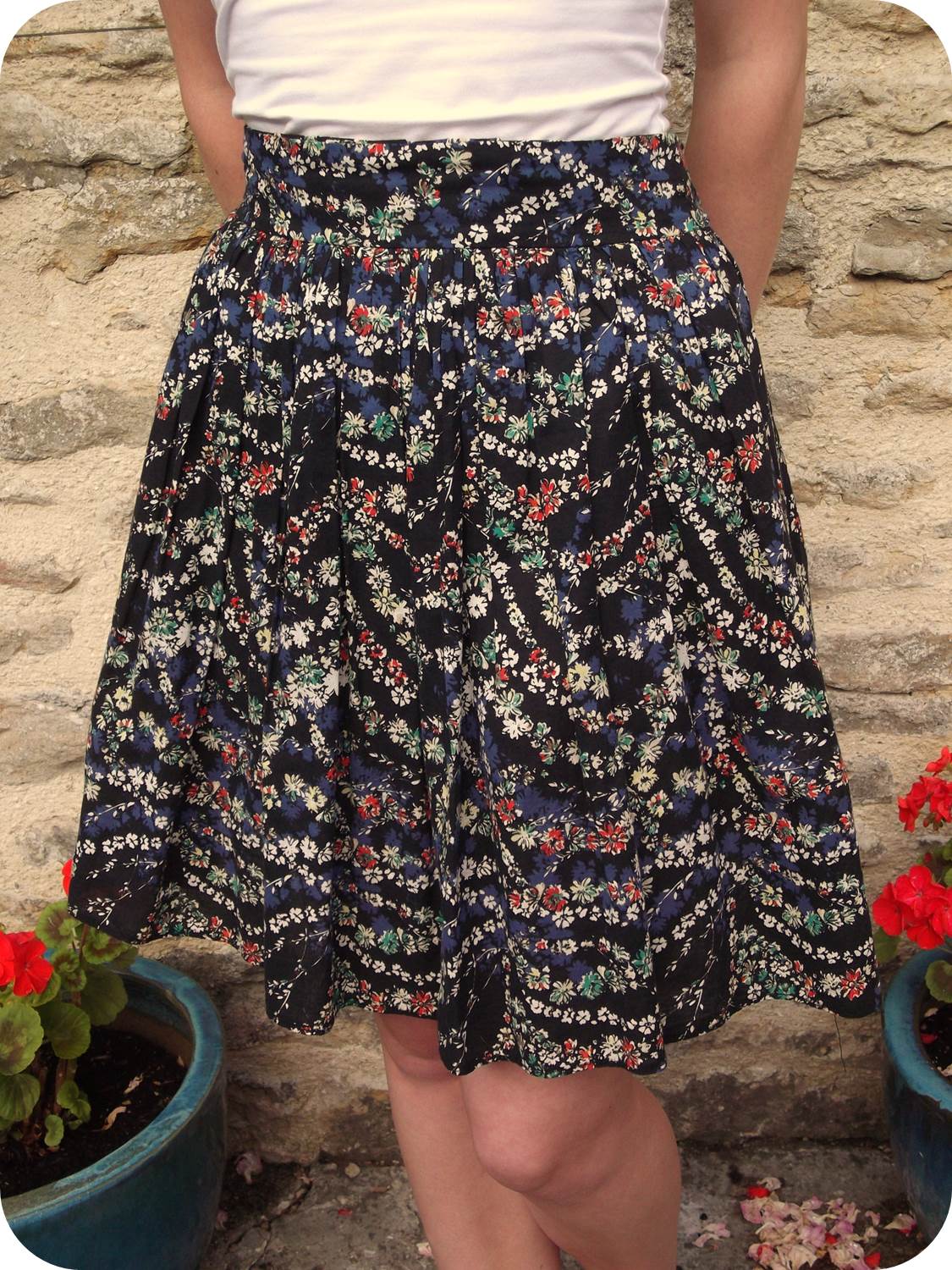Sew Lily Rose How to Turn a Dress into a Skirt