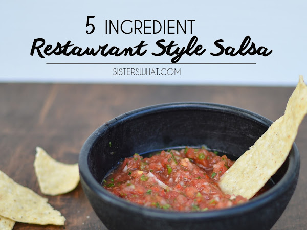 5 second 5 ingredients Restaurant Style Salsa
