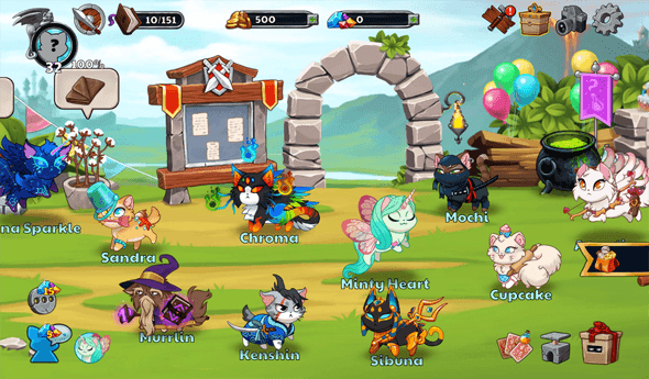 Castle Cats MOD APK - Screenshot