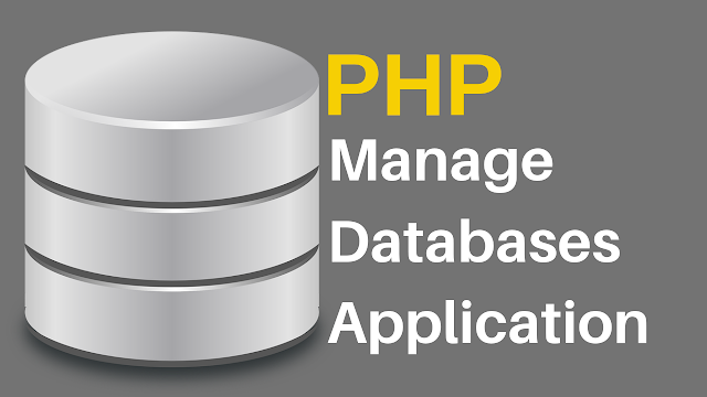 PHP Databases Manager Application Source Code