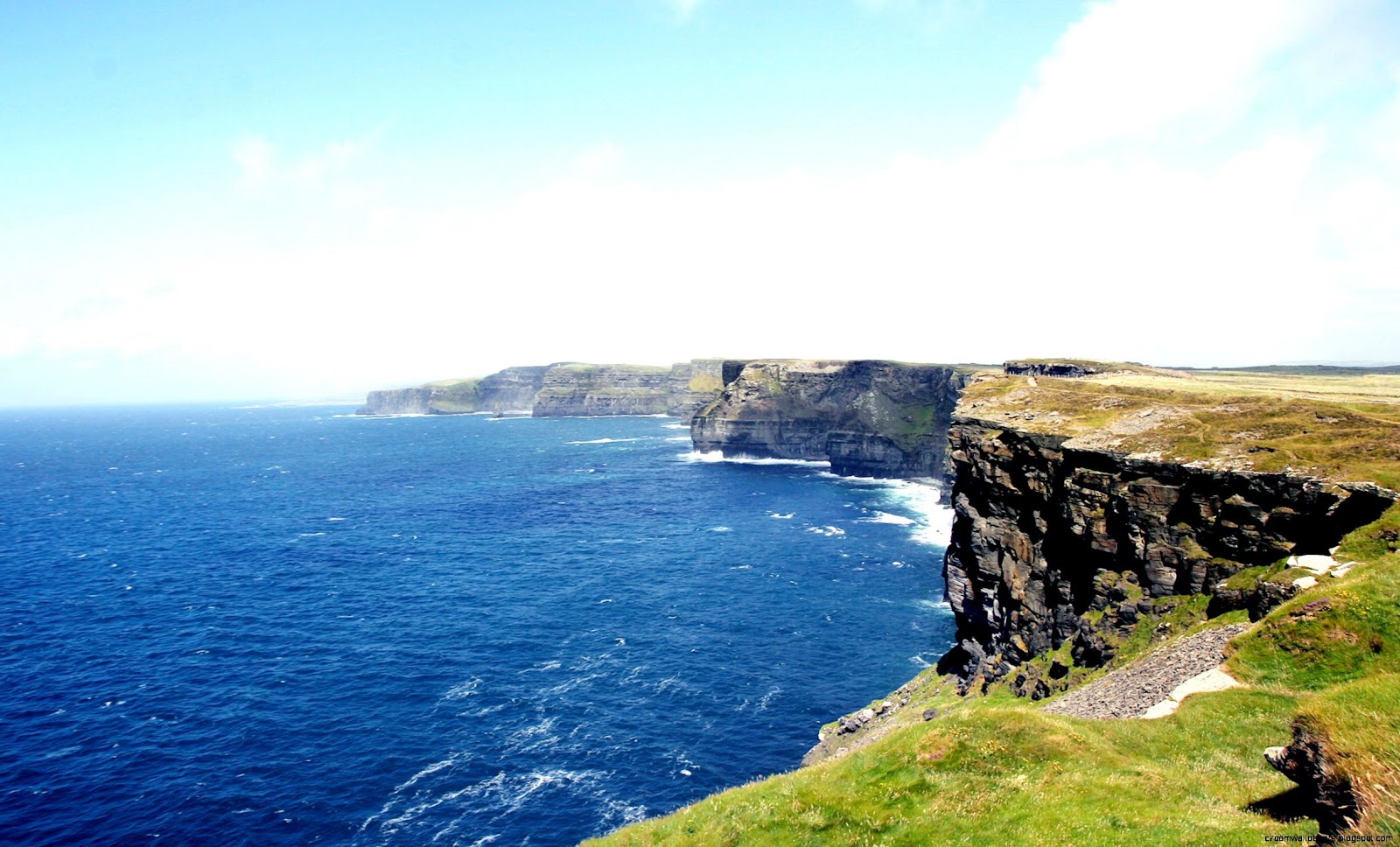 Ireland Cliffs of Moher Desktop Background