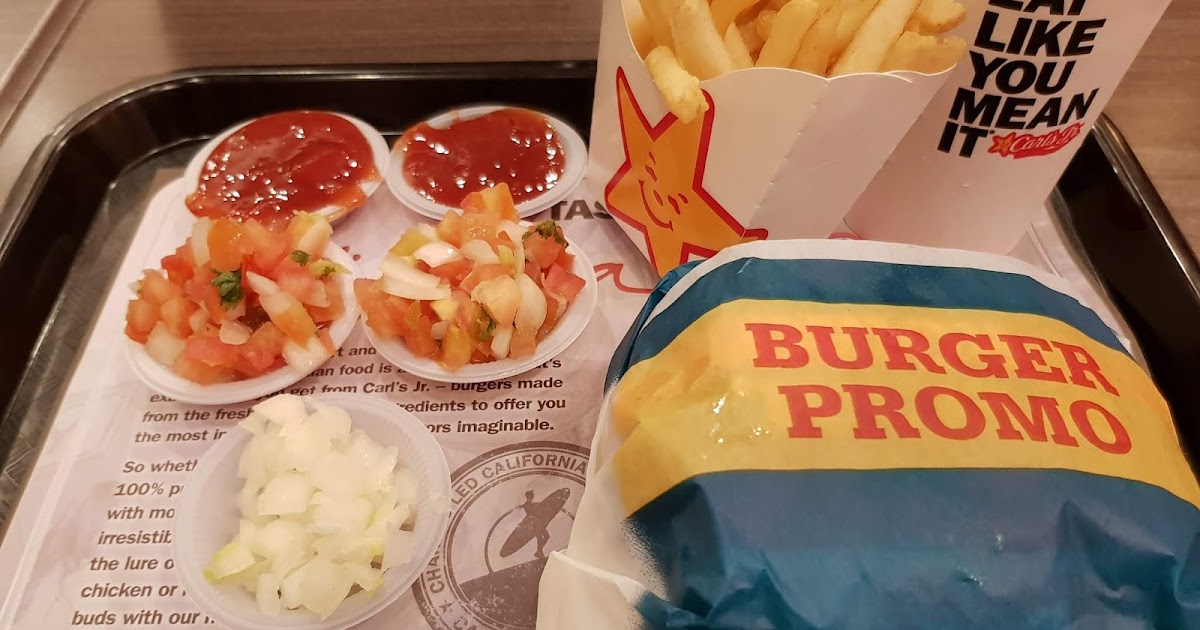 UTOPIA Carl's Jr Portobello Mushroom Burger