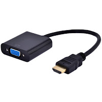 Adapter HDMI-A(M)->VGA(F) Na Kablu Gembird