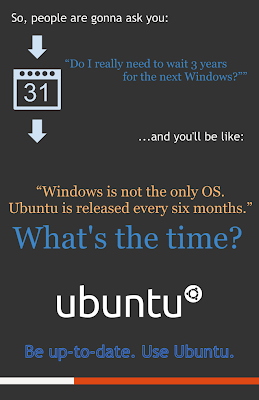 ubuntu lebih up to date ketimbang Windows