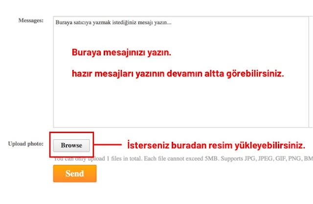 Aliexpress Satıcısına Mesaj Atmak 2 Aliexpress Satıcısına Mesaj Atmak 2