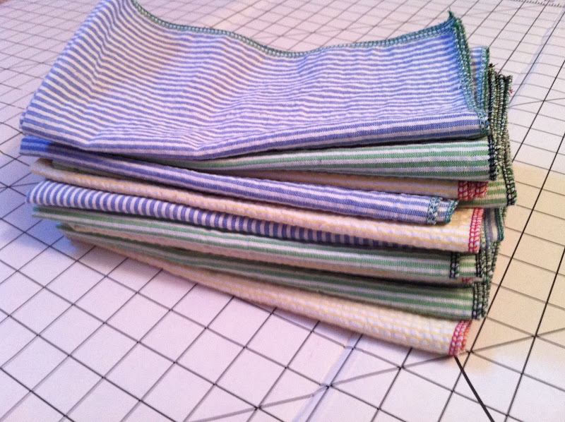 Hem and Her Seersucker Napkins