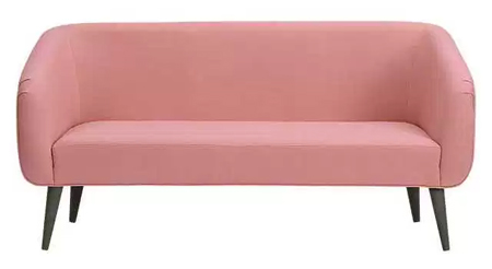 image of a pink couch