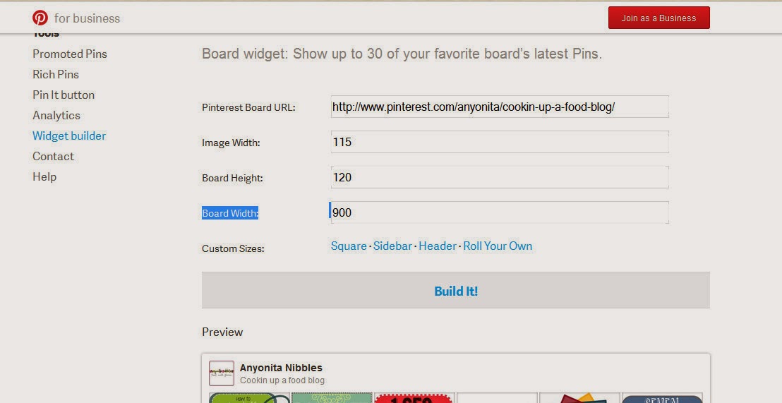 Embed Pinterest Boards into Blog Posts Step 6