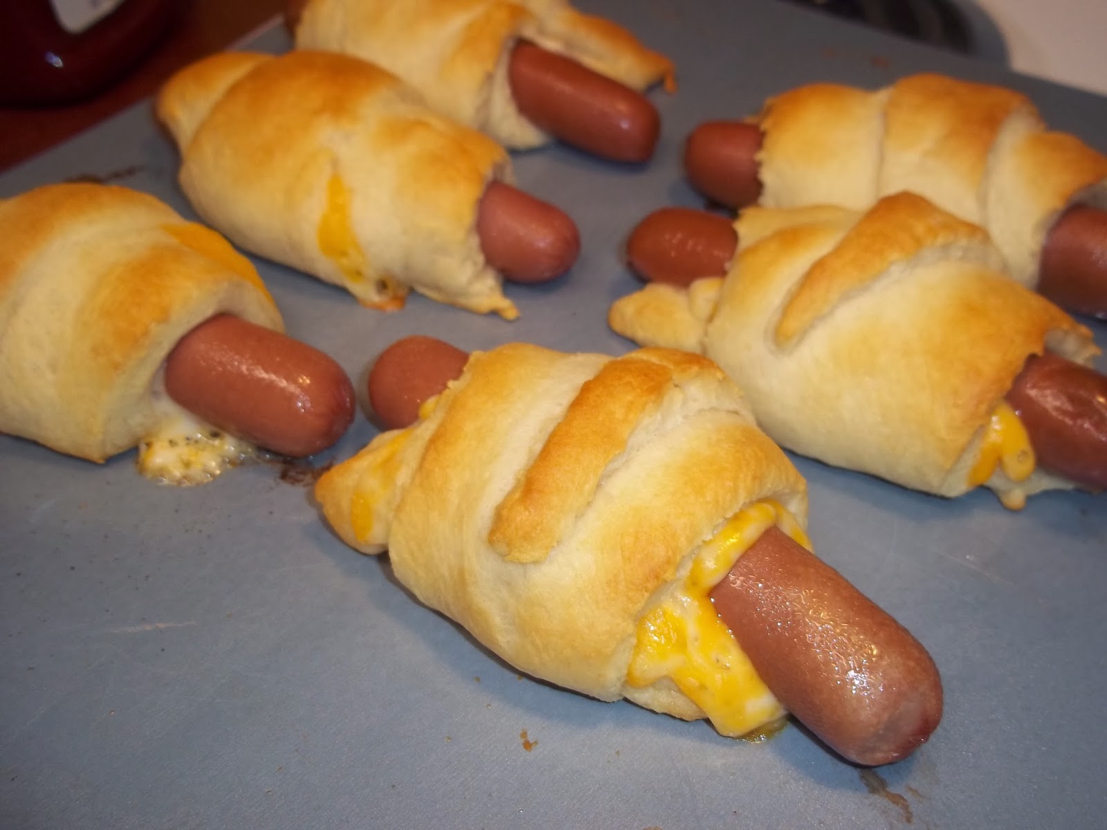The Daily Smash Cheese Crescent Dogs