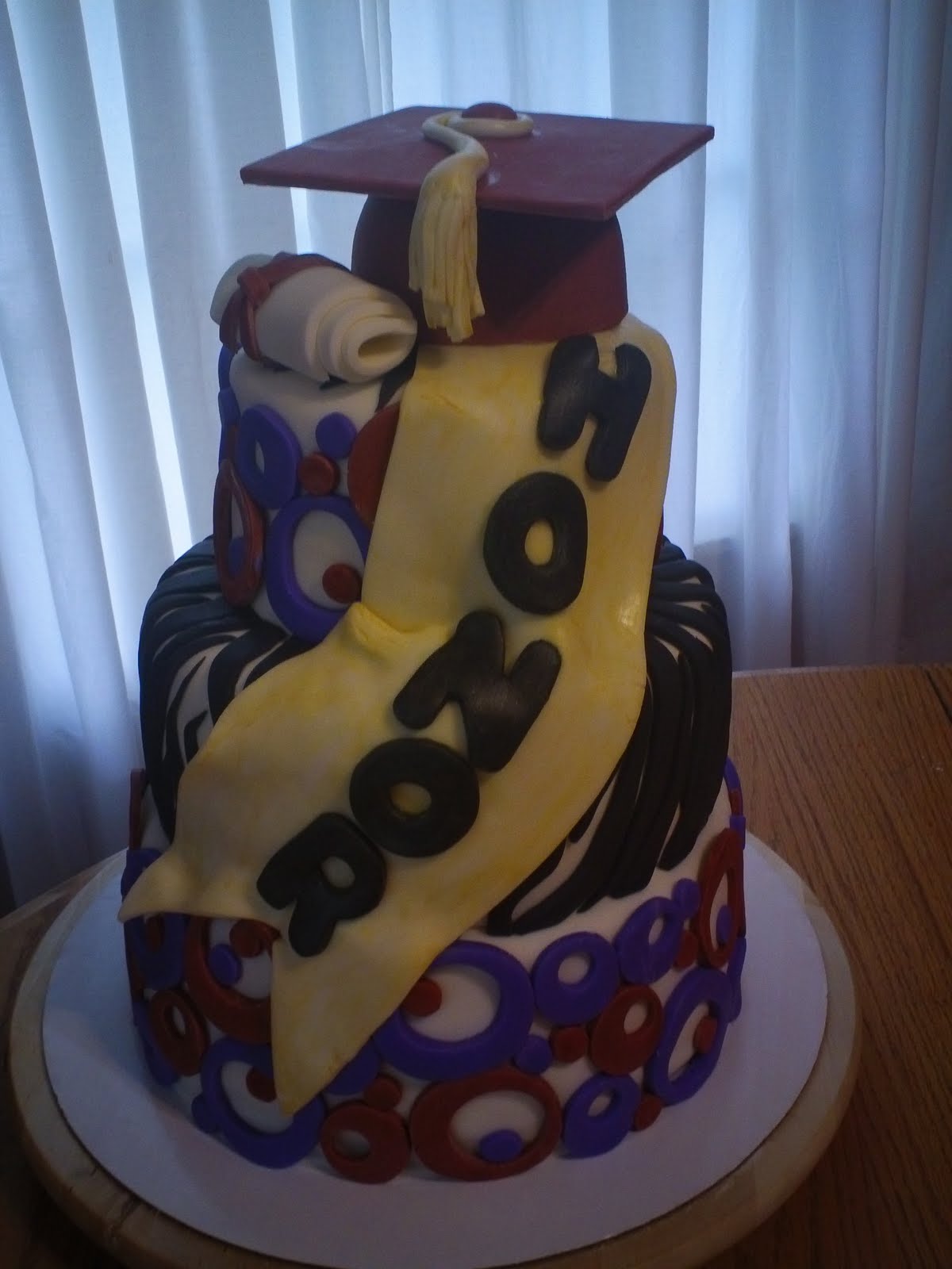 Debbie's Little Cakes Katie's Graduation Cake